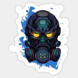 Biohazard mask 2.0 Sticker